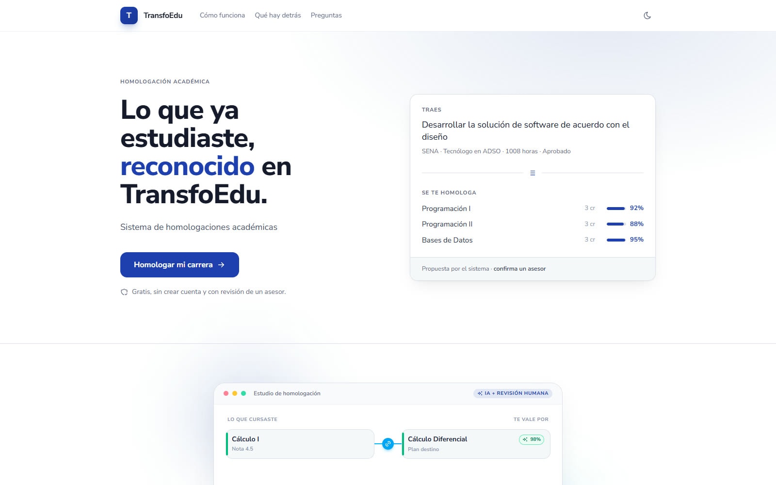 Captura de TransfoEdu